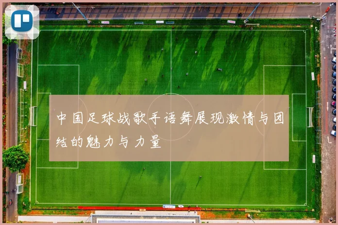 中国足球战歌手语舞展现激情与团结的魅力与力量